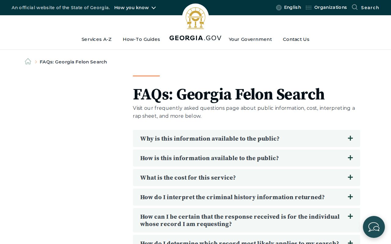 Talbot County criminal history Georgia Felon Search information